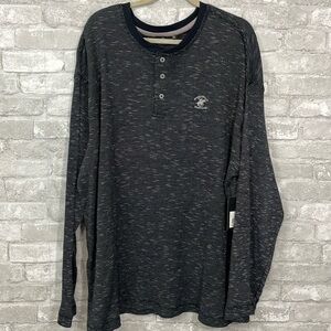 Beverly Hills Polo Club Long Sleeve Polo Shirt
